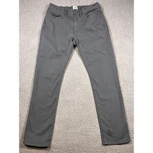 Flint and Tinder Slim Fit Chinos Pants Charcoal Grey Mens Size 31x30